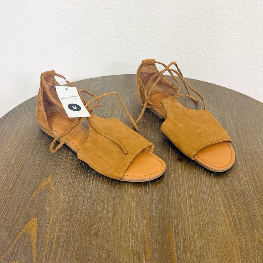 Universal Thread • Suede Wrap Sandals